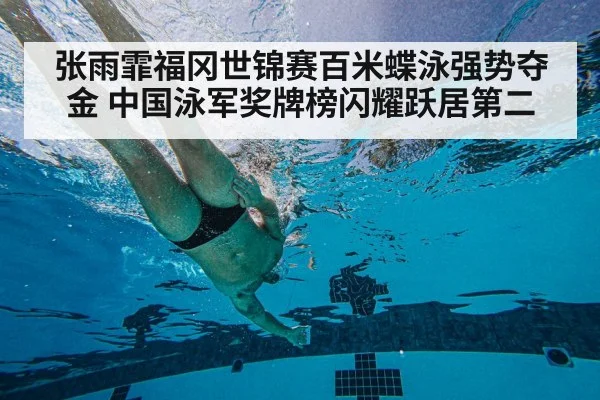 张雨霏福冈世锦赛百米蝶泳强势夺金 中国泳军奖牌榜闪耀跃居第二